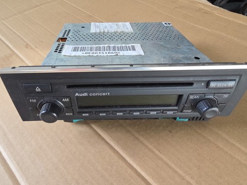 Audi concert stereo head - concert,