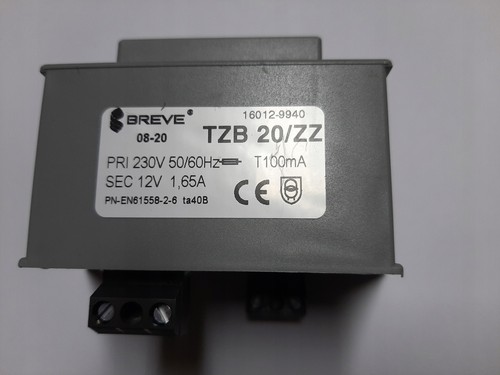 Trasformatore tzb20 230 12v - tzb20/22, 230/12v
