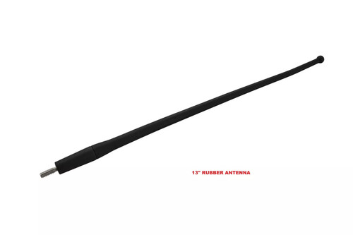 Inch antenna mast black - 13",
