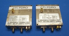 One CTI PDRO Oscillatore 4.464GHz = 5760MHZ-1296MHz @ 15dBm. Trasformatore fascia prosciutto