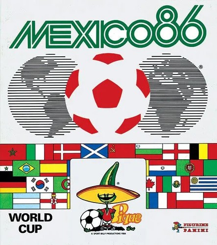 Panini mondiali fifa - panini, 1986