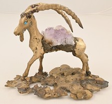 Statuetta di stambecco in