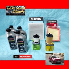 KIT TAGLIANDO FORD ECOSPORT FIESTA VI 6 1.5 TDCI 4L OLIO FORD 5W30 + 4 FILTRI