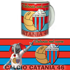 TAZZA CALCIO CATANIA O SQUADRA DEL CUORE PERSONALIZZATA certificata alimentare