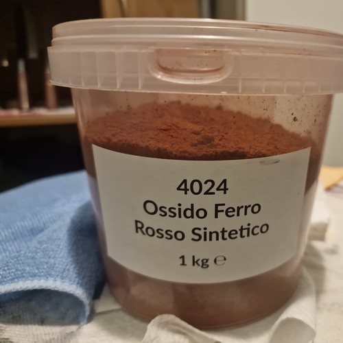 Ossido ferro rosso - 1, kg