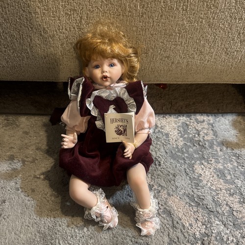 Hershey kisses porcelain - hershey, doll