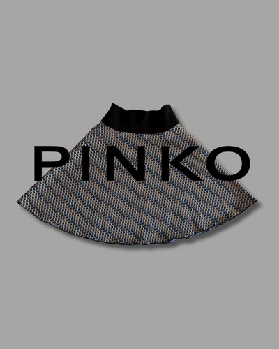 Pinko gonna punto stoffa