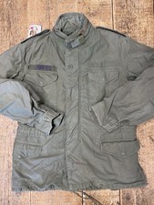 M-65 Giacca Jacket Cold Weather Verde Made Usa Tg M Reg. Vtg Vietnam Army OG 107