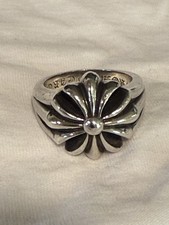 Anello cromato cuori - anello,