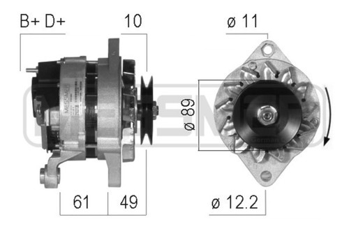 Alternatore per iveco - daily,