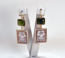 ORECCHINI IN ORO GIALLO 18 KT