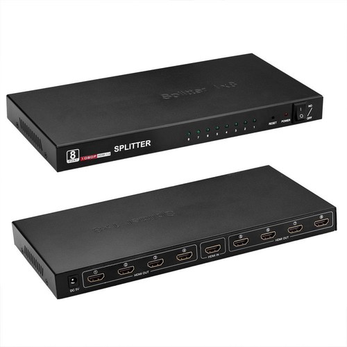 Splitter hdtv 1x8 sdoppiatore - 1x8,