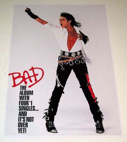Michael jackson 1988 bad album - jackson,