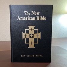 St Joseph Edition of the New American Bible Large Type Catholic Illustrated 1970