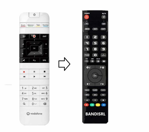 Telecomando ricambio per - ricambio,