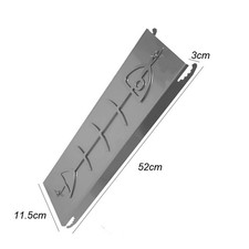 Porta Salmone Fiamma Griglia