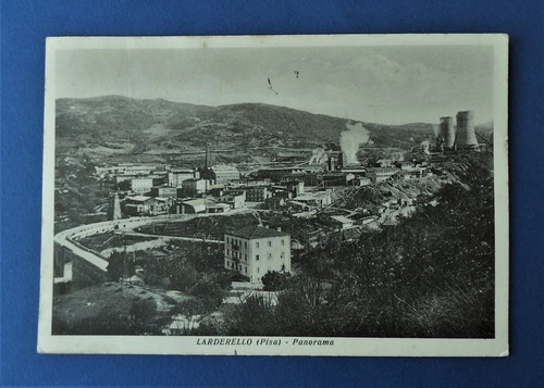 Cartolina postcard larderello - cartolina,