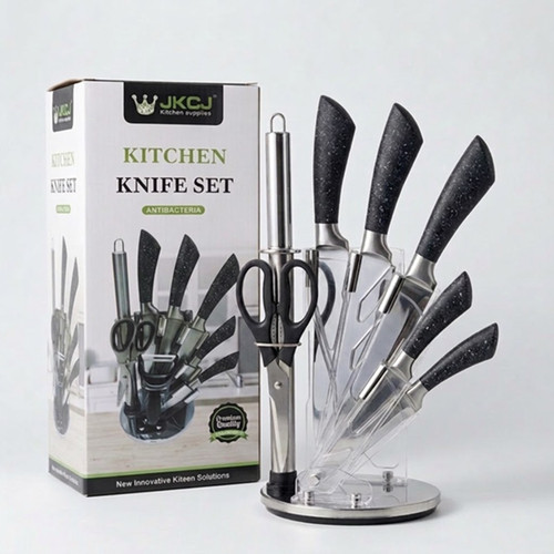 Ceppo coltelli cucina girevole - ceppo,