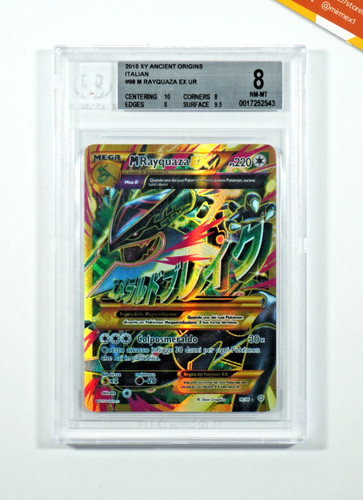 Pokemon bgs rayquaza ex - bgs,