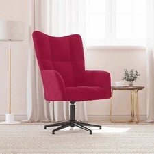 Sedia Relax Rosso Vino in