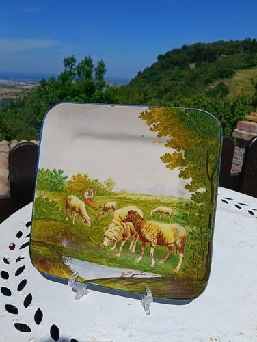 Piatto antico castelli - piatto,