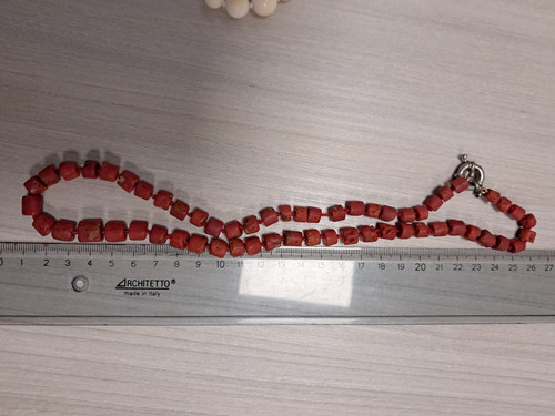 Collana corallo sciacca - collana,