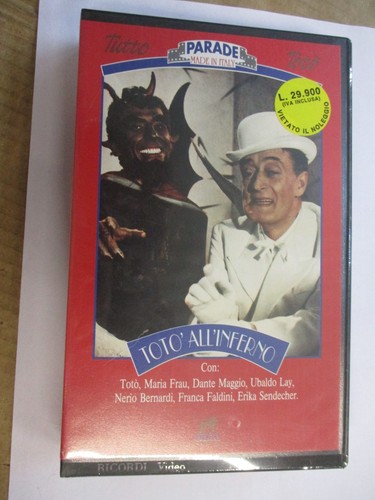 Toto all inferno vhs - inferno,