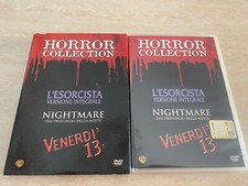 COFANETTO DVD HORROR COLLECTION NIGHTMARE VENERDÌ 13 L’ESORCISTA DA COLLEZIONE
