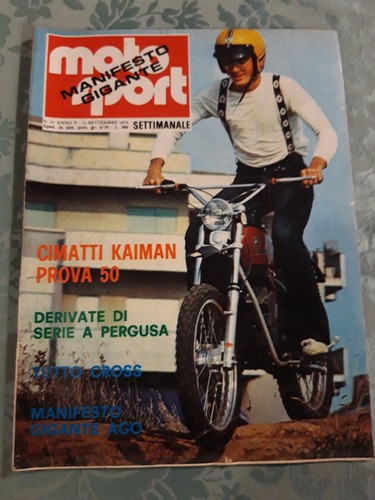 Moto sport 1975 cimatti - sport, 27
