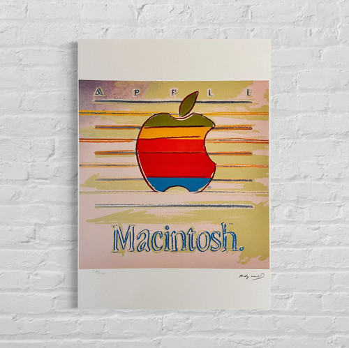 Andy warhol apple - andy, litografia