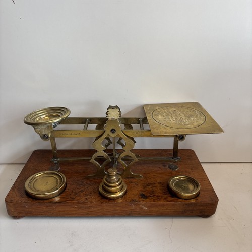 Antique letter weighing scale - antique,