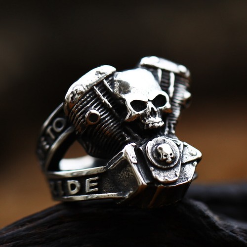 Anello gioiello acciaio inox
