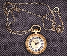 Vintage Aurex 17 Rubies Fob