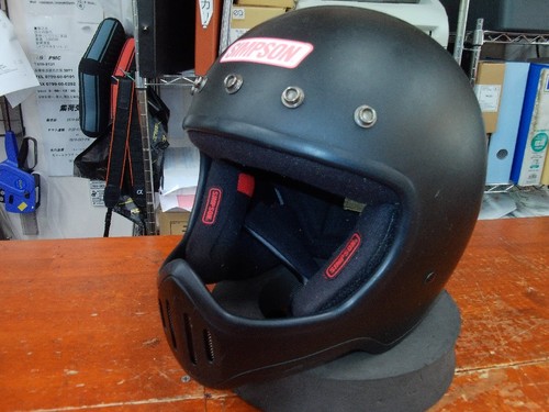 Casco moto simpson m50 - casco, nero