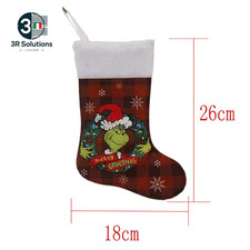 Calza Natalizia Grinch Calzino