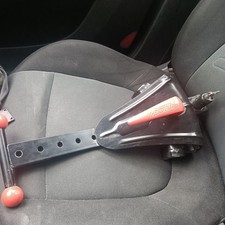 Bullock Defender Pro, Blocca Volante Antifurto Universale Lega Rinforzata, Black