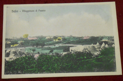 Cartolina selva villeggiatura - cartolina,