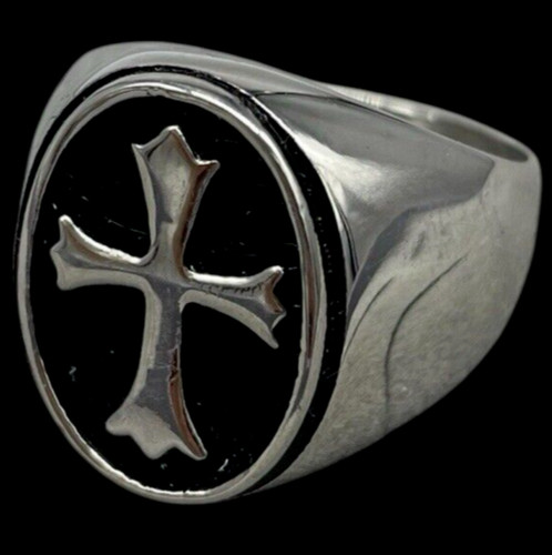 Anello uomo croce colore - anello,