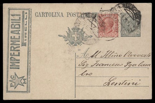 Cartolina pubblicitaria - cartolina,