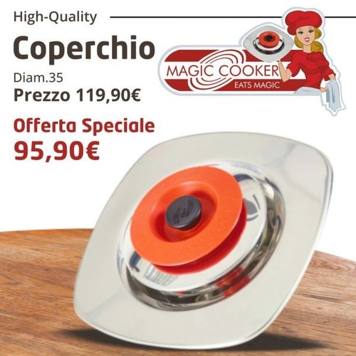 Coperchio magic cooker senza - coperchio,