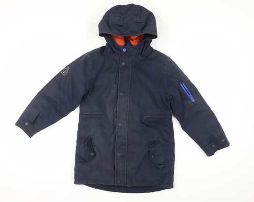 Cappotto parka blu joules - cappotto,