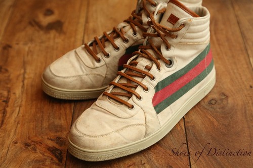 Sneakers alte gucci rustiche - gucci,