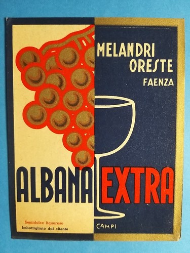 Etichetta melandri oreste - -,