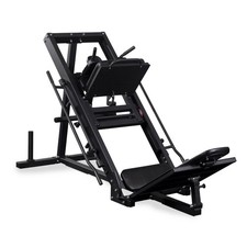 Titan Fitness Pressa per gambe caricata con piastra Hack Squat Machine Combo, valutazione 1.000 libbre