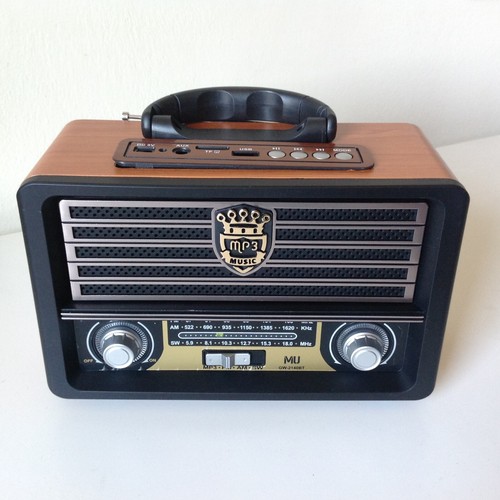 Radio vintage bluetooth - vintage, hi-fi