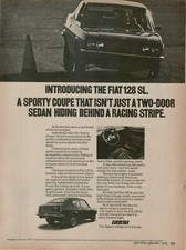 Pubblicità fiat 128 sporty - 128,