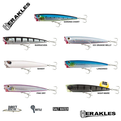 Herakles mullets esca popper - mullets,