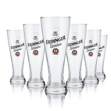 6x Bicchiere Erdinger 0,3l