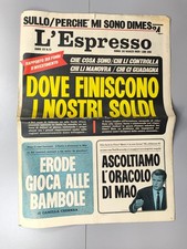 L'ESPRESSO 30 MARZO 1969