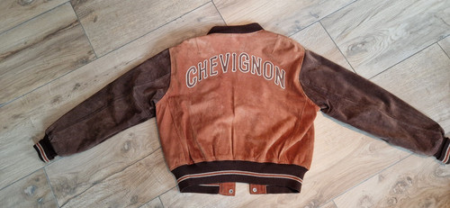 Giacca pelle chevignon l - pelle,